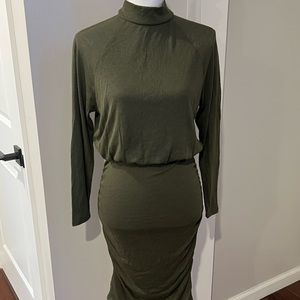 Olive Midi Dress